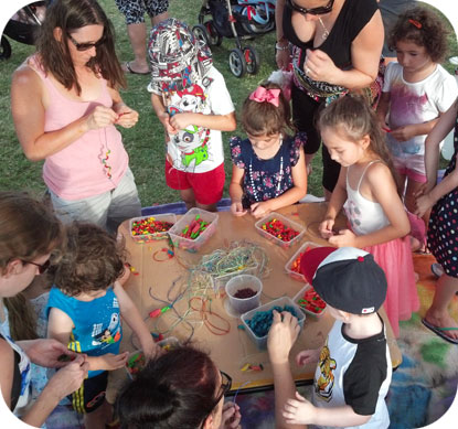 Event Activity Pasta Jewellery