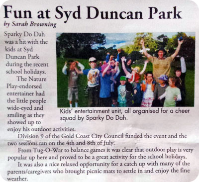 Sparky in the Gold Coast Hinterlander