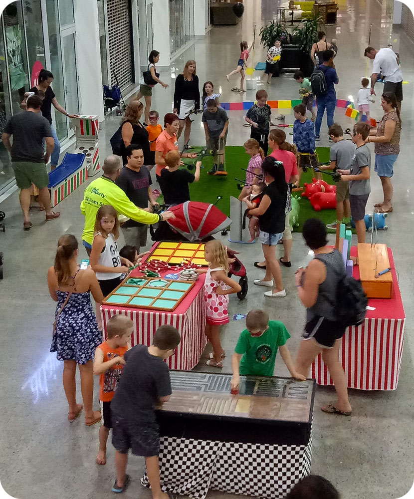 Brisbane Shopping Centre Activity