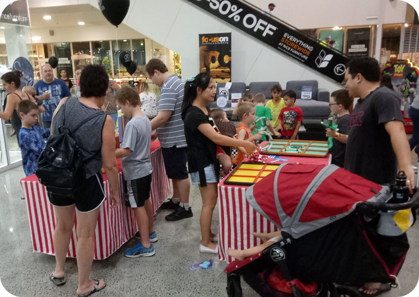 Gold Coast Shopping Centre Activity